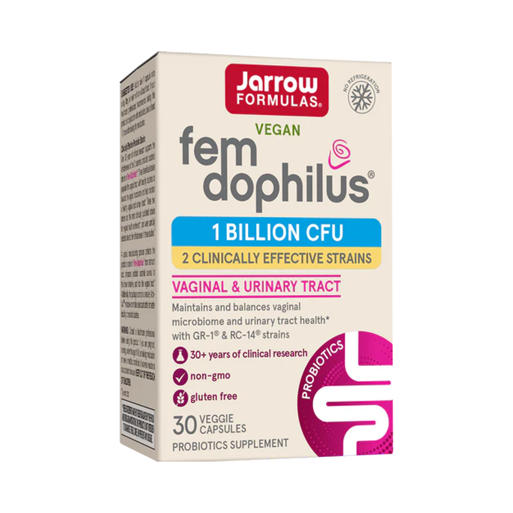 Jarrow Formulas Веган Фем Дофилус/Vegan Fem-Dophilus 30 капс