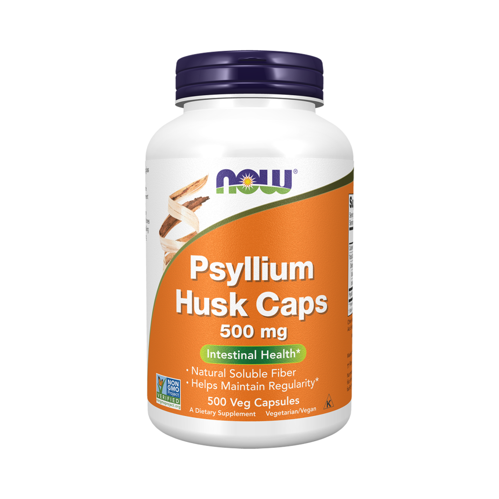 NOW Psyllium Husk 500 мг 500 капс