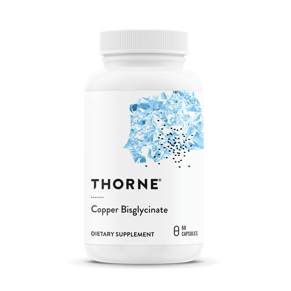 Thorne Research Copper Bisglycinate 60 caps