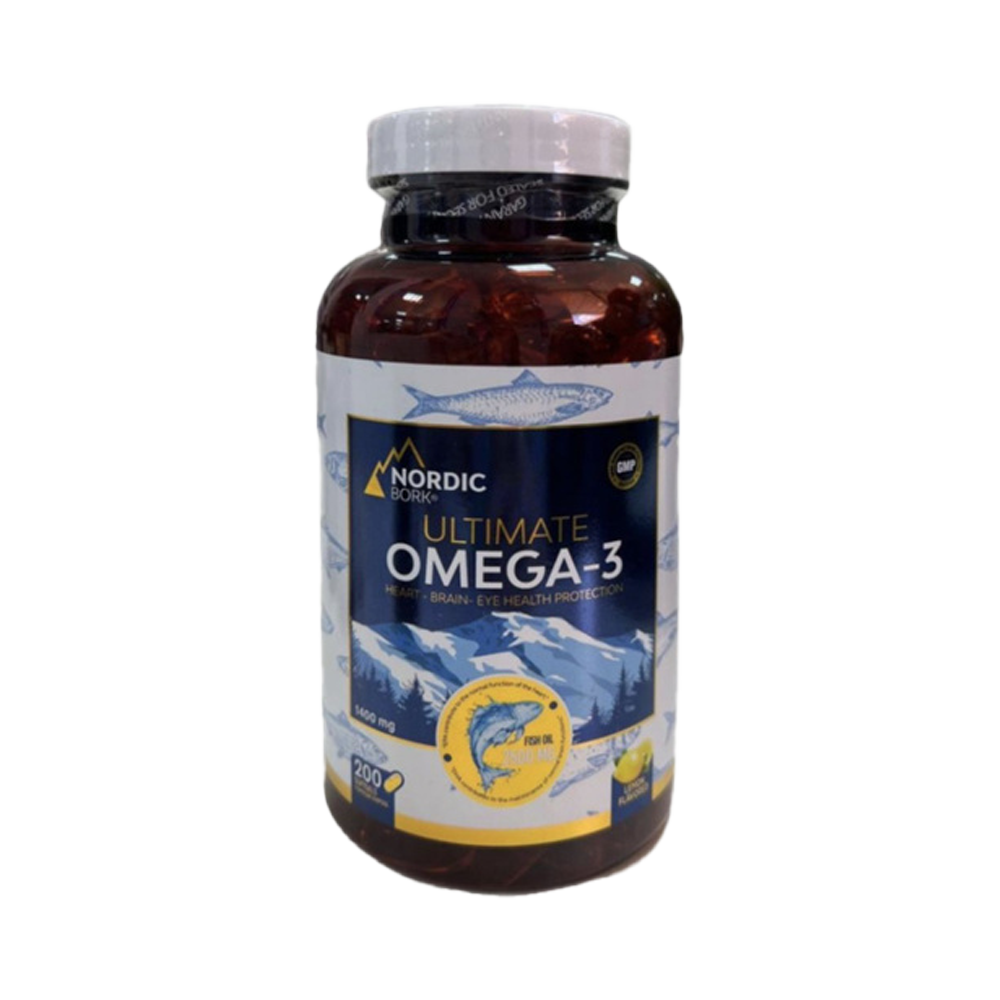 Nordic Bork Omega 3 Ultimate 200 софтгель капс Nordic Bork Omega 3 Ultimate 200 софтгель капс