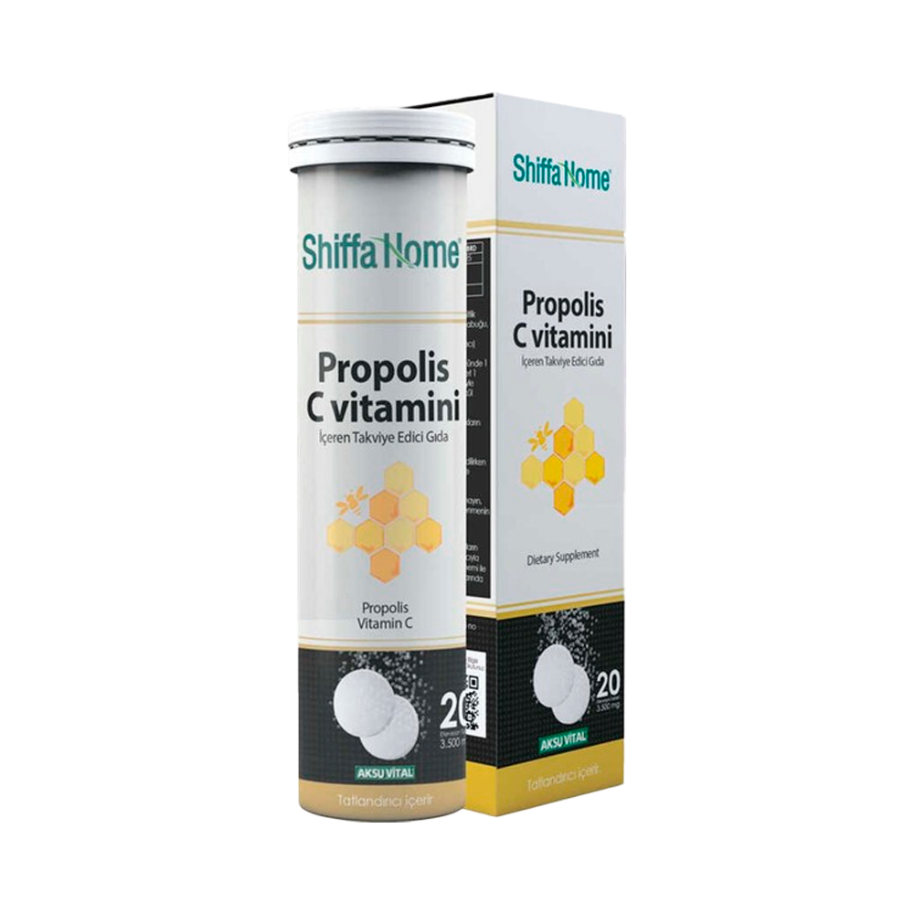 Shiffa Home Propolis + Vitamin С 20 шипуч. табл