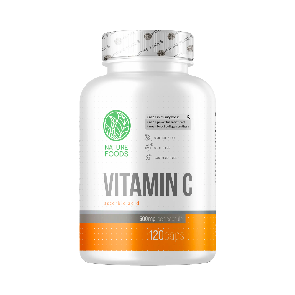 Nature Foods Vitamin C 120 капс