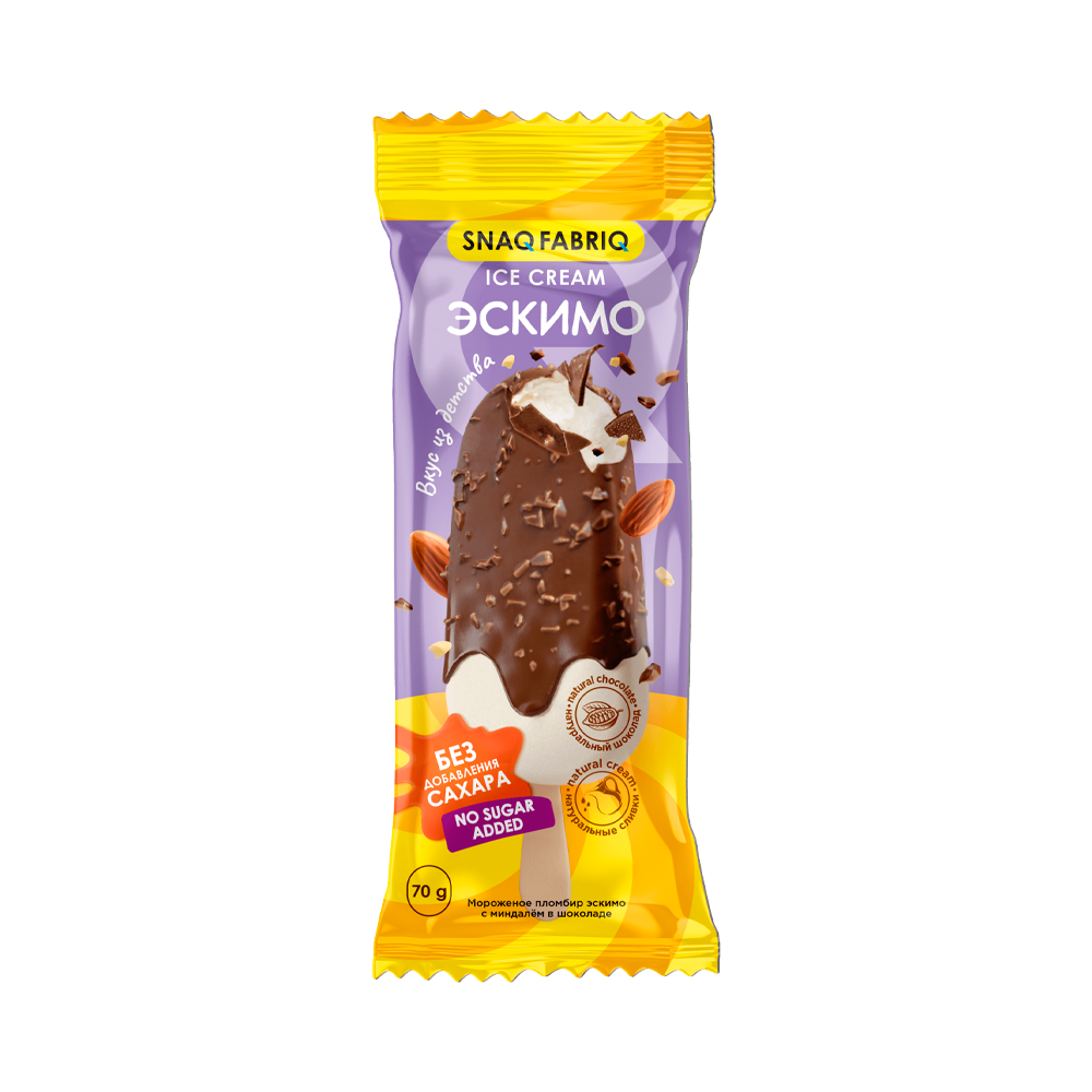 Snaq Fabriq Мороженое Эскимо 70 гр