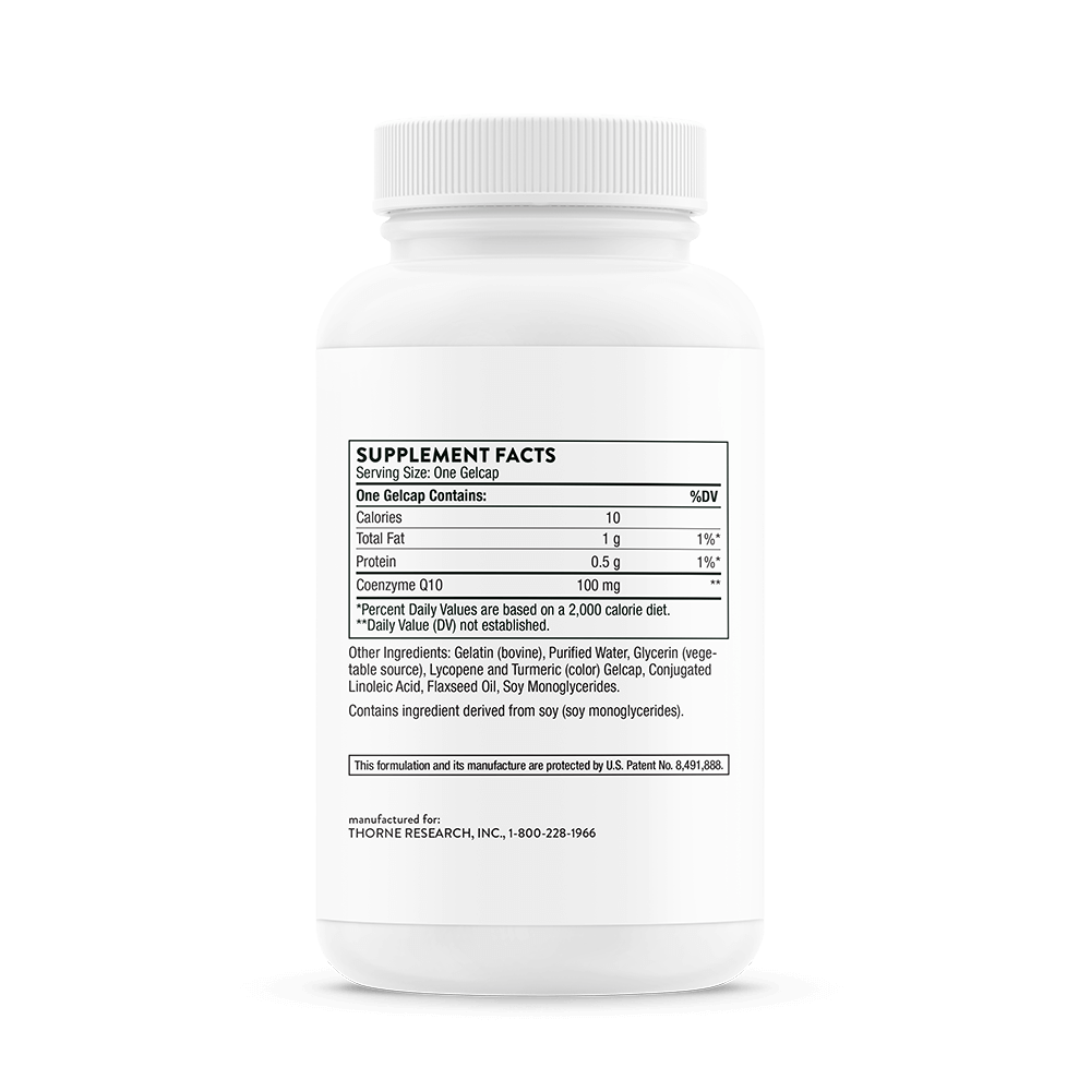 Thorne Research CoQ10 60 софтгель Thorne Research CoQ10 60 софтгель