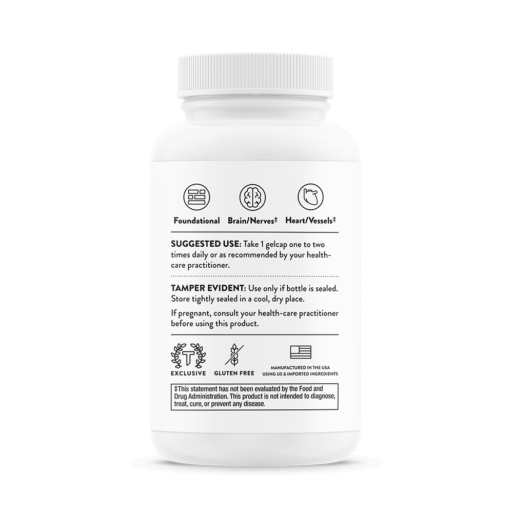 Thorne Research CoQ10 60 софтгель Thorne Research CoQ10 60 софтгель