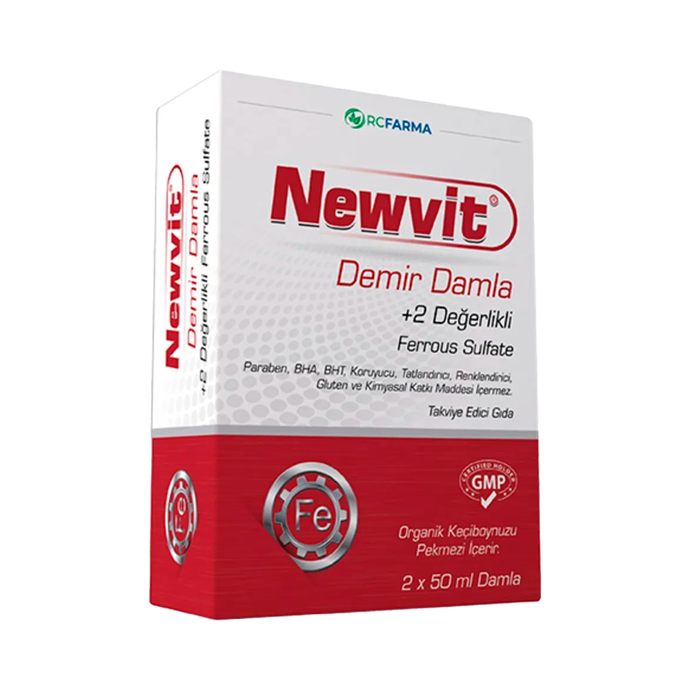 RC Farma Newvit Ferrous Sulfate 2 x 50 мл