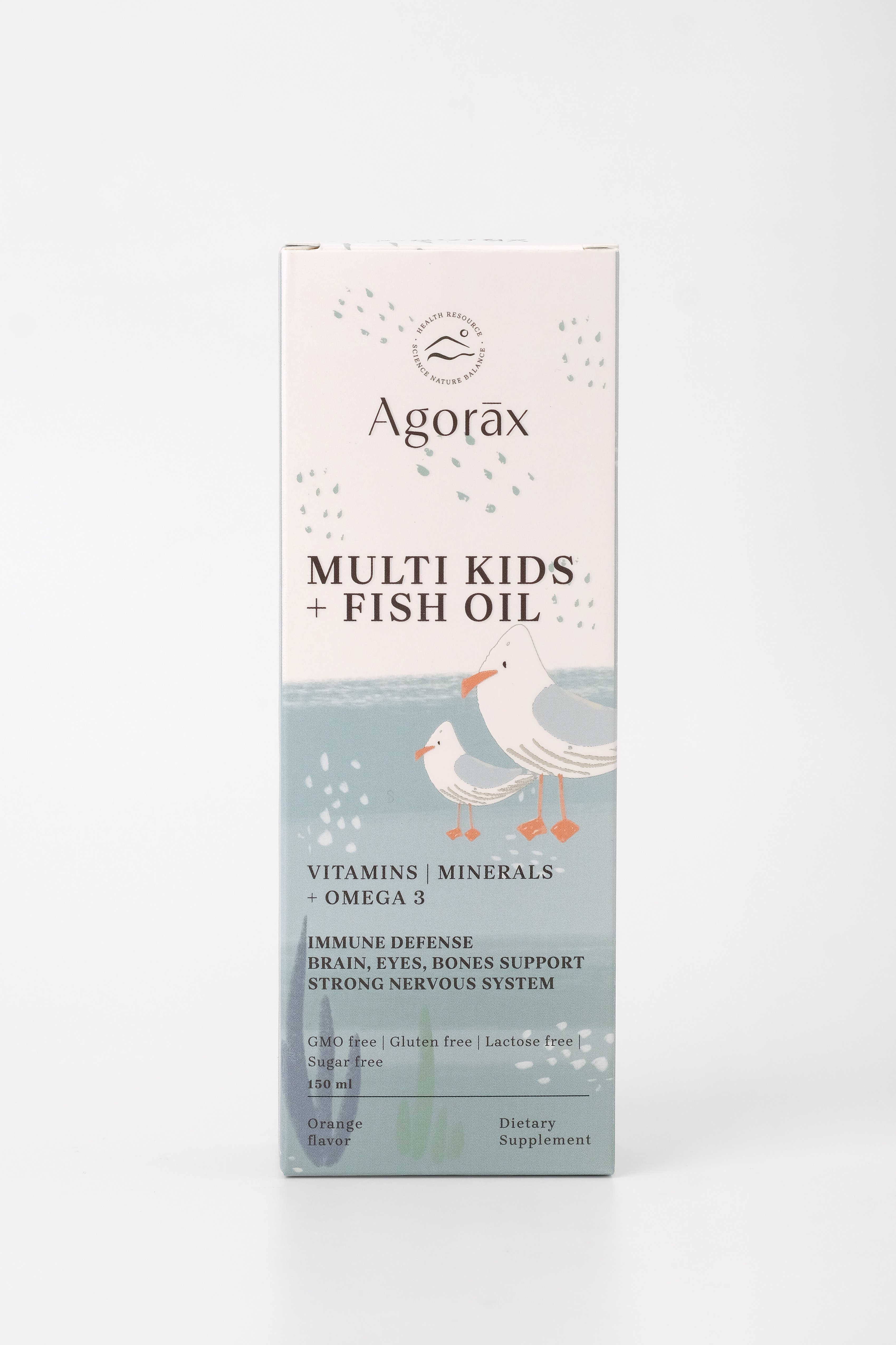 Agorax Мульти Кидс + фиш оил/ Multi Kids + fish oil 150 мл