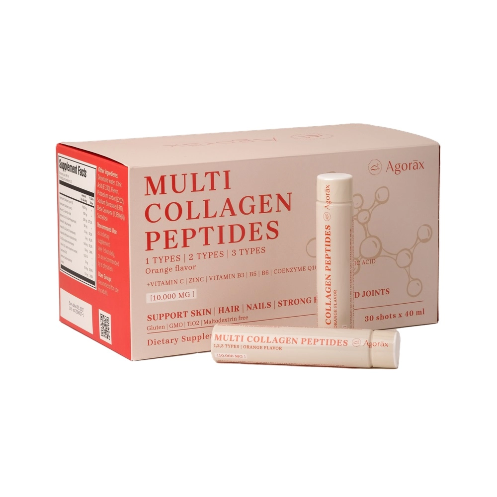 Agorax Мульти Коллаген Пептид Жидкий/Multi Collagen Peptide Liquid 30 шотов по 40 мл