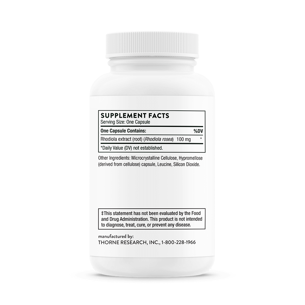 Thorne Research Rhodiola 60 caps Thorne Research Rhodiola 60 caps