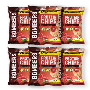 Bombbar Bombers protein chips 50 гр Bombbar Bombers protein chips 50 гр