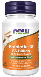 NOW Probiotic-10 25 Billion 50 капс NOW Probiotic-10 25 Billion 50 капс