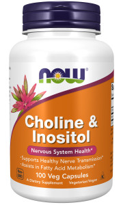 NOW Choline & Inositol 100 капс NOW Choline & Inositol 100 капс