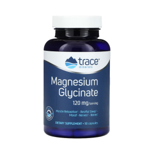 Trace Minerals Magnesium Glycinate 120 мг 90 капс Trace Minerals Magnesium Glycinate 120 мг 90 капс