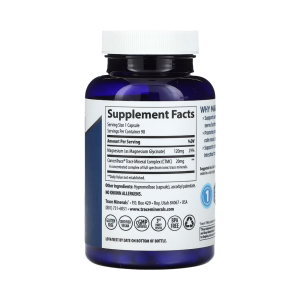 Trace Minerals Magnesium Glycinate 120 мг 90 капс Trace Minerals Magnesium Glycinate 120 мг 90 капс