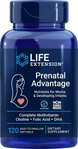 Life Extension Prenatal Advantage 120 софтгель