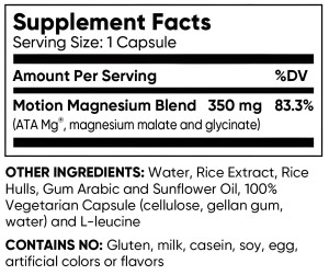 Enzymedica Magnesium Motion 60капс