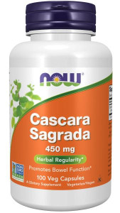 NOW Cascara Sagrada 450 мг 100 капс NOW Cascara Sagrada 450 мг 100 капс