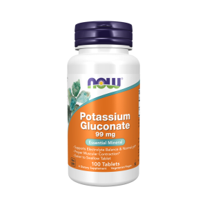 NOW Potassium Gluconate 99 мг 100 табл