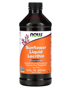 NOW Sunflower Liquid Lecithin 473 мл NOW Sunflower Liquid Lecithin 473 мл