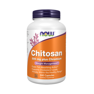 NOW Chitosan plus 500 мг 240 капс