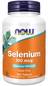 NOW Selenium 100 mcg 250табл NOW Selenium 100 mcg 250табл