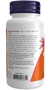NOW Vitamin D3 1000 180 капс NOW Vitamin D3 1000 180 капс