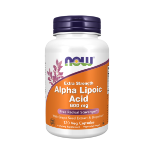 NOW Alpha Lipoic Acid 600 мг 120 капс NOW Alpha Lipoic Acid 600 мг 120 капс