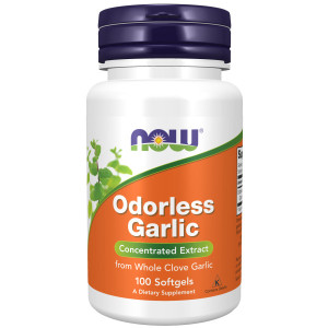 NOW Odorless Garlic 100 софтг капс NOW Odorless Garlic 100 софтг капс