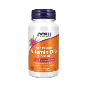 NOW Vitamin D3 1000 180 капс NOW Vitamin D3 1000 180 капс