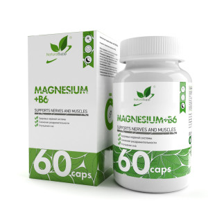 NaturalSupp Magnesium B6 60 капс