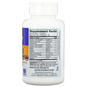 Enzymedica VeggieGest 90 капс