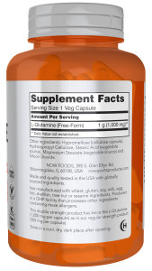 NOW L-Glutamine 1000 мг 120 капс NOW L-Glutamine 1000 мг 120 капс