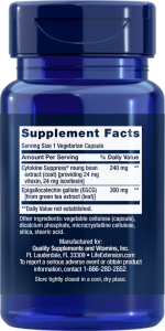 Life Extension Cytokine Suppress with EGCG 30 капс