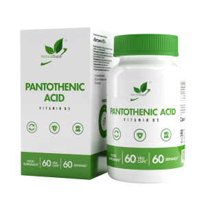 NaturalSupp Pantothenic Acid B-5 60 капс