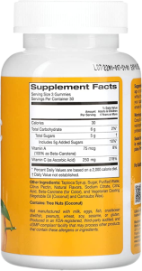 California GOLD Nutrition Vitamin C 90 жев табл