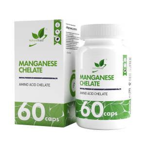 NaturalSupp Manganese Chelate 60капс