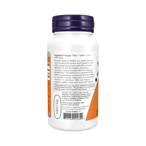 NOW NAC 1000 мг 60 табл NOW NAC 1000 мг 60 табл
