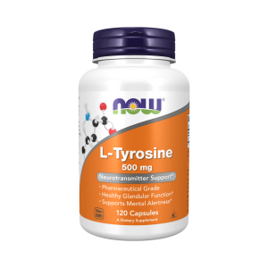 NOW L-Tyrosine 500 mg 120 капс NOW L-Tyrosine 500 mg 120 капс