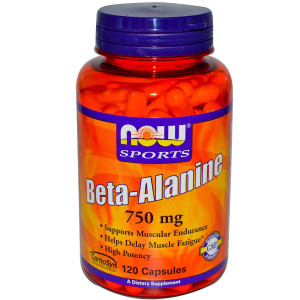 NOW Beta Alanine 750 мг 120 капс NOW Beta Alanine 750 мг 120 капс