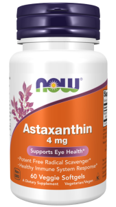 NOW Astaxanthin 4 mg 60 капс NOW Astaxanthin 4 mg 60 капс