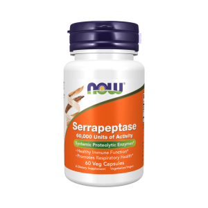 NOW Serrapeptase 60000 SU 60 капс