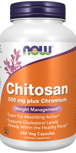 NOW Chitosan plus 500 мг 240 капс