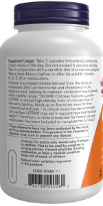 NOW Chitosan plus 500 мг 240 капс