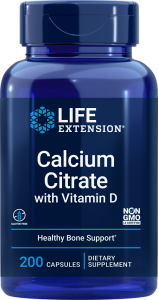 Life Extension Calcium Citrate with Vit D 200 капс