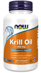 NOW Krill Oil 500 мг 120 софтг капс NOW Krill Oil 500 мг 120 софтг капс