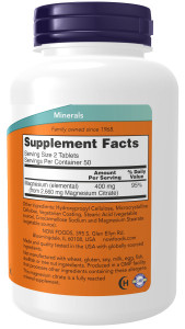 NOW Magnesium Citrate 200 мг 100 табл NOW Magnesium Citrate 200 мг 100 табл