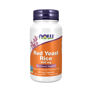 NOW Red Yeast Rice 600 mg 60 капс NOW Red Yeast Rice 600 mg 60 капс