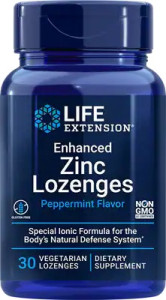 Life Extension Enhanced Zinc Lozenges 30жев табл