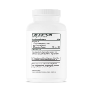 Thorne Research Magnesium CitraMate 90 капс