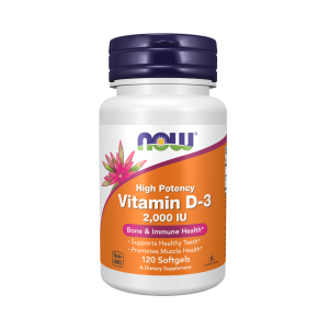 NOW Vitamin D3 2000 120 капс NOW Vitamin D3 2000 120 капс